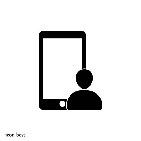 call icon, vector best flat iconのイラスト素材