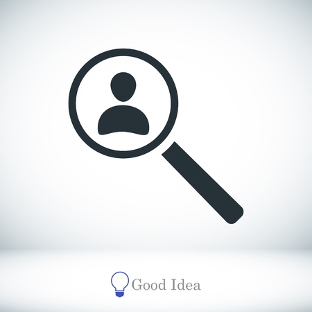 find people icon, vector best flat icon, EPSのイラスト素材