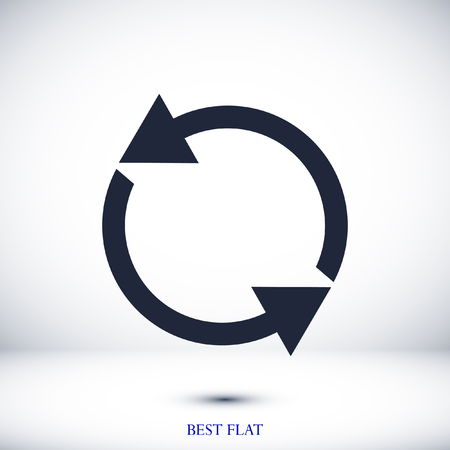 arrow icon,  stock vector illustration flat designのイラスト素材