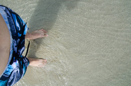 Summertime for feetの写真素材