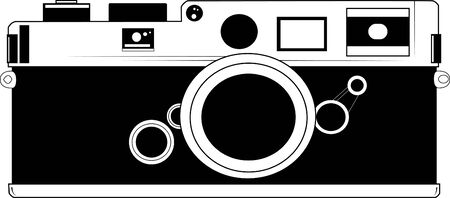 Vintage Camera Vectorのイラスト素材