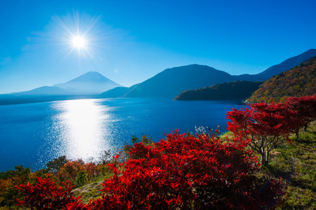 Autumn scenery of Japanの写真素材