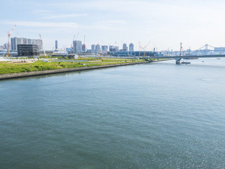 Downtown corporate business district architectureの写真素材