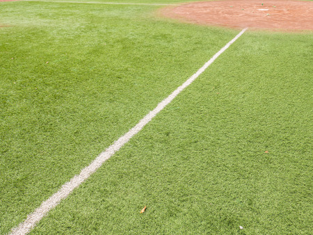 View of a Baseball Fieldの写真素材