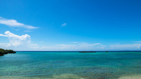 okinawa beachの写真素材