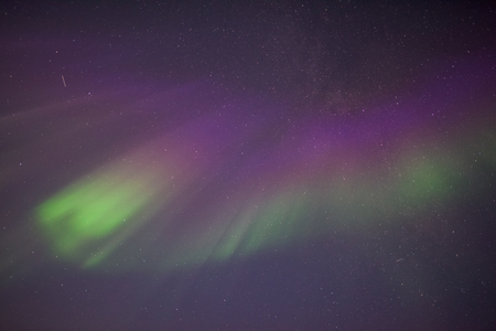 Aurora borealis in Brooks Rangeの写真素材