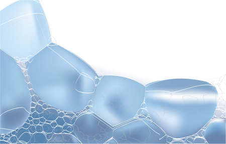 aqua design background, foamy water