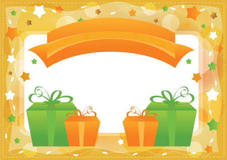 Greeting card, vector template backgroundのイラスト素材