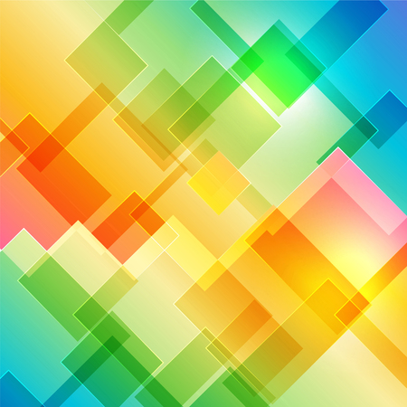 Multicolored cover background with geometric shapeのイラスト素材