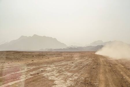Oriental desert in Egypt near Safaga, Africaの写真素材