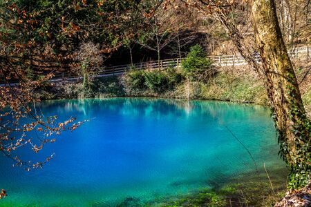 Blautopf, Blaubeuren, Germanyの写真素材
