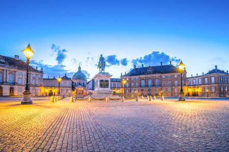 Amalienburg, Castle, Copenhagen, Denmarkのeditorial素材