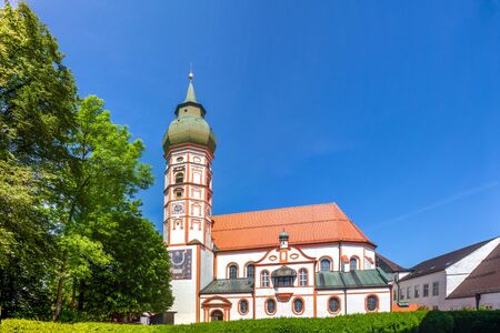 Abbey, Andechs, Bavaria, Germany,の写真素材