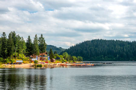Schluchsee, Black Forest, Germanyのeditorial素材