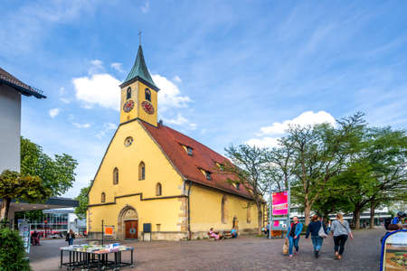 Church in Nuertingen, Germanyのeditorial素材