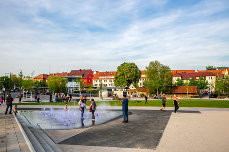 Public place in Reutlingen, Germanyのeditorial素材