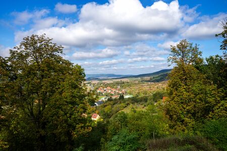 View Koenigsberg in Bavaria, Germanyの写真素材