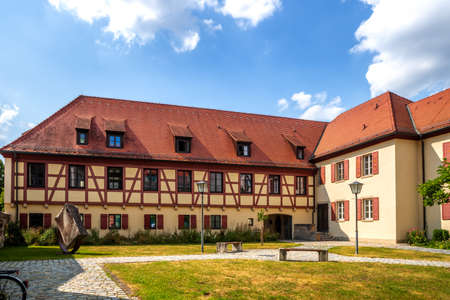 Public Library, Weissenburg in Bayern, Germanyのeditorial素材