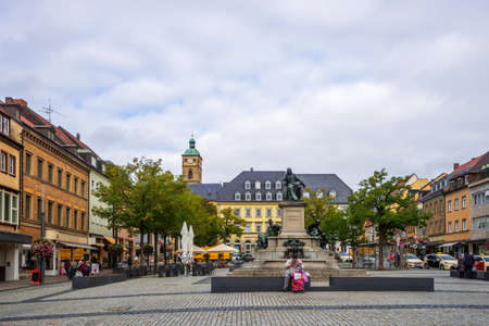 Market, Schweinfurt, Germanyのeditorial素材