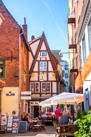 Schnoor district, Bremen, Germany