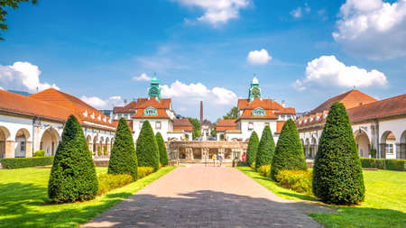 Sprudelhof, Bad Nauheim, Germanyのeditorial素材