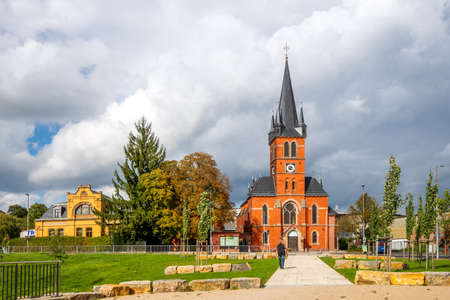 Church, Bad Hersfeld, Germanyのeditorial素材