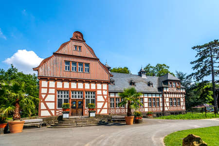 Historical building, Bad Nauheim, Germanyのeditorial素材