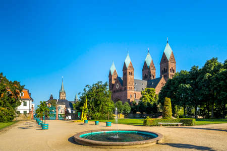 Erl?serkirche, Bad Homburg before the heightのeditorial素材