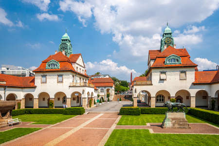 Sprudelhof, Bad Nauheim, Germanyのeditorial素材