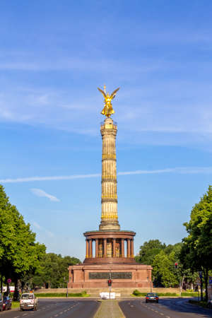 Victory Column, Berlin, Germanyのeditorial素材