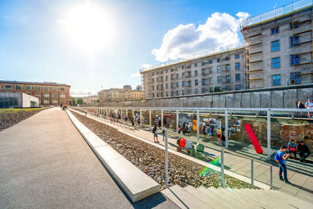 Topography of Terror, Berlin, Germanyのeditorial素材