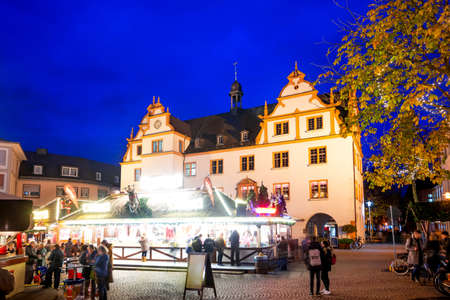 Christmas Market, Darmstadt, Germanyのeditorial素材