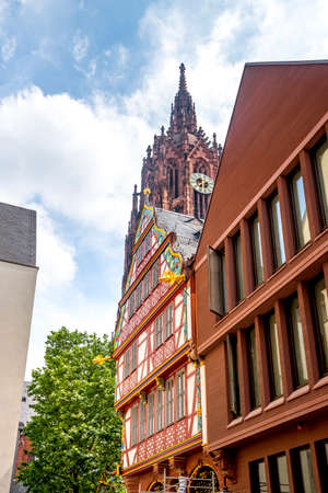 New Old Town, Frankfurt am Main, Germanyのeditorial素材