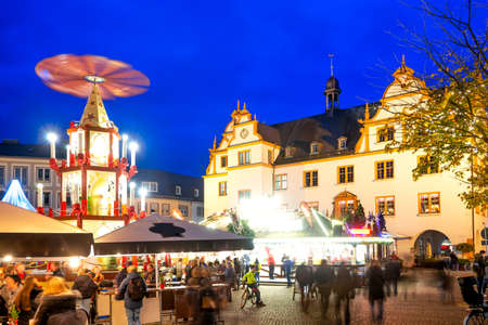 Christmas Market, Darmstadtのeditorial素材