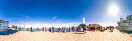 Panorama, Zugspitze, Germany