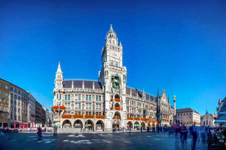 City hall, Munich, Germanyのeditorial素材