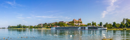 Panorama, Breisach am Rhein, Germanyのeditorial素材
