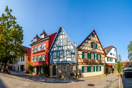 Birthplace of Friedrich Schiller, Marbach am Neckar, Germanyのeditorial素材