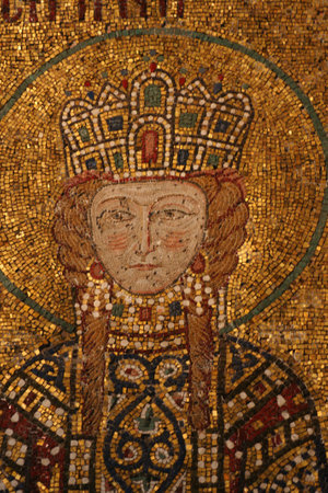 Mosaic in the Cathedral of the Assumption of the Blessed Virgin Mary, Sofia, Bulgariaのeditorial素材