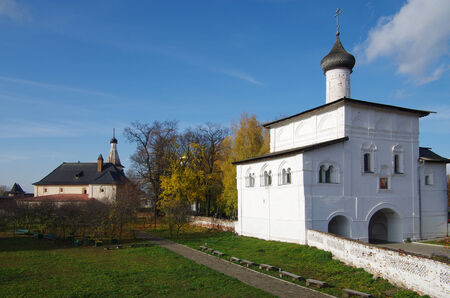 SUZDAL, RUSSIA - October 11, 2014: The Saviour Monastery of Saint Euthymiusのeditorial素材