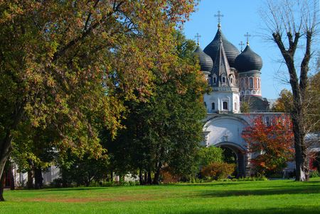MOSCOW, RUSSIA - September 23, 2015: The Estate Of The Romanovs In Izmailovoのeditorial素材