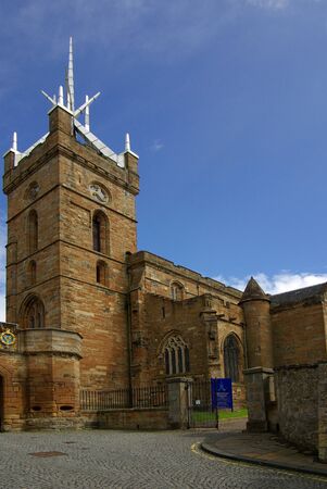 LINLITHGOW , SCOTLAND - June, 2013:   St Michaels Church in the town of Linlithgowのeditorial素材