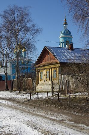 KOLOMNA, RUSSA - April, 2014: The Epiphany Church in Kolomnaのeditorial素材