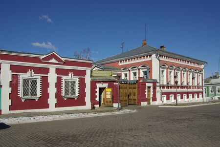 KOLOMNA, RUSSA - April, 2014:  Manor of merchant Petrov on the street Lazhechnikov in Kolomna, Moscow regionのeditorial素材