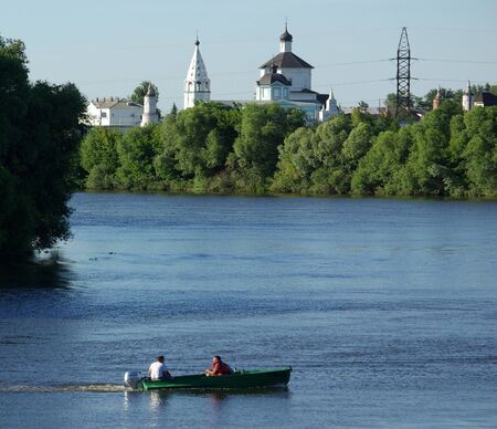 KOLOMNA, RUSSIA - Jule, 2014: Bobrenev Monasteryのeditorial素材