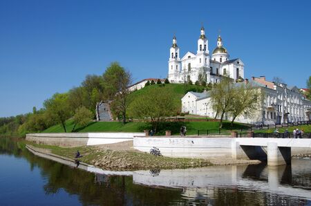 VITEBSK, BELARUS - May, 2018: Holy Assumption Cathedralのeditorial素材