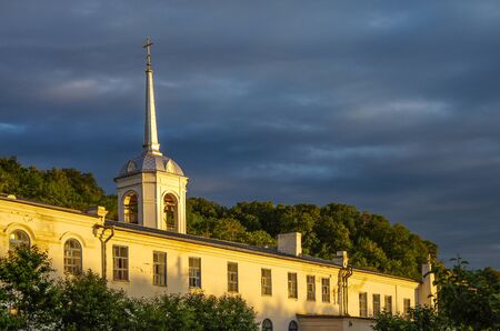 VORONEZH REGION, RUSSIA - June, 2018: Divnogorsk assumption monasteryのeditorial素材