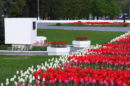 KOLOMNA, RUSSIA - May, 2017: Memorial Park in city Kolomnaのeditorial素材