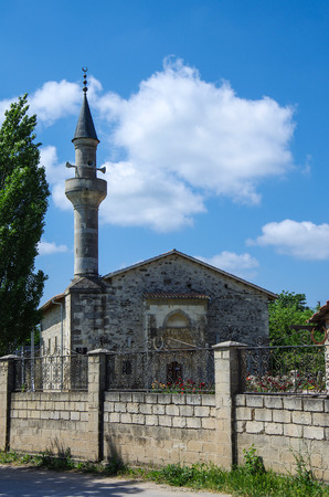 STARYI KRYM, CRIMEA - June, 2018: Khan Uzbek mosque in summer dayの写真素材