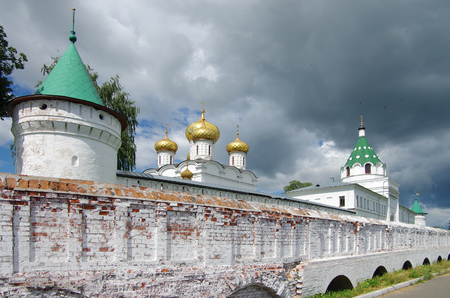 KOSTROMA, RUSSIA - July, 2016: Ipatyevsky Monastery in summer dayの写真素材